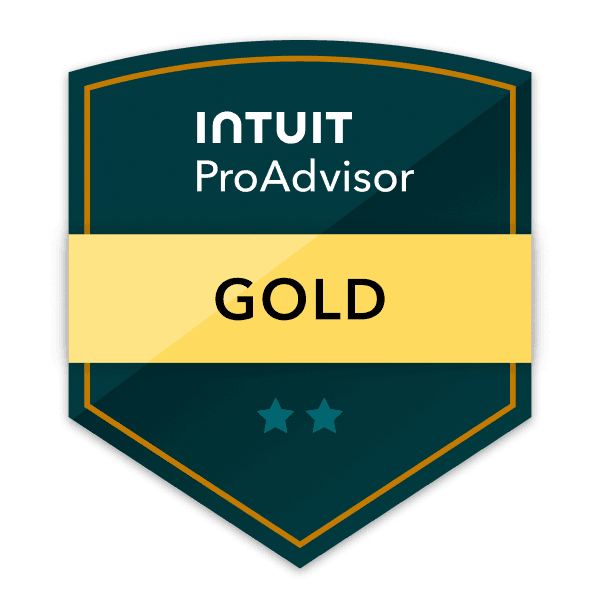 Intuit QuickBooks Online ProAdvisor certification badge